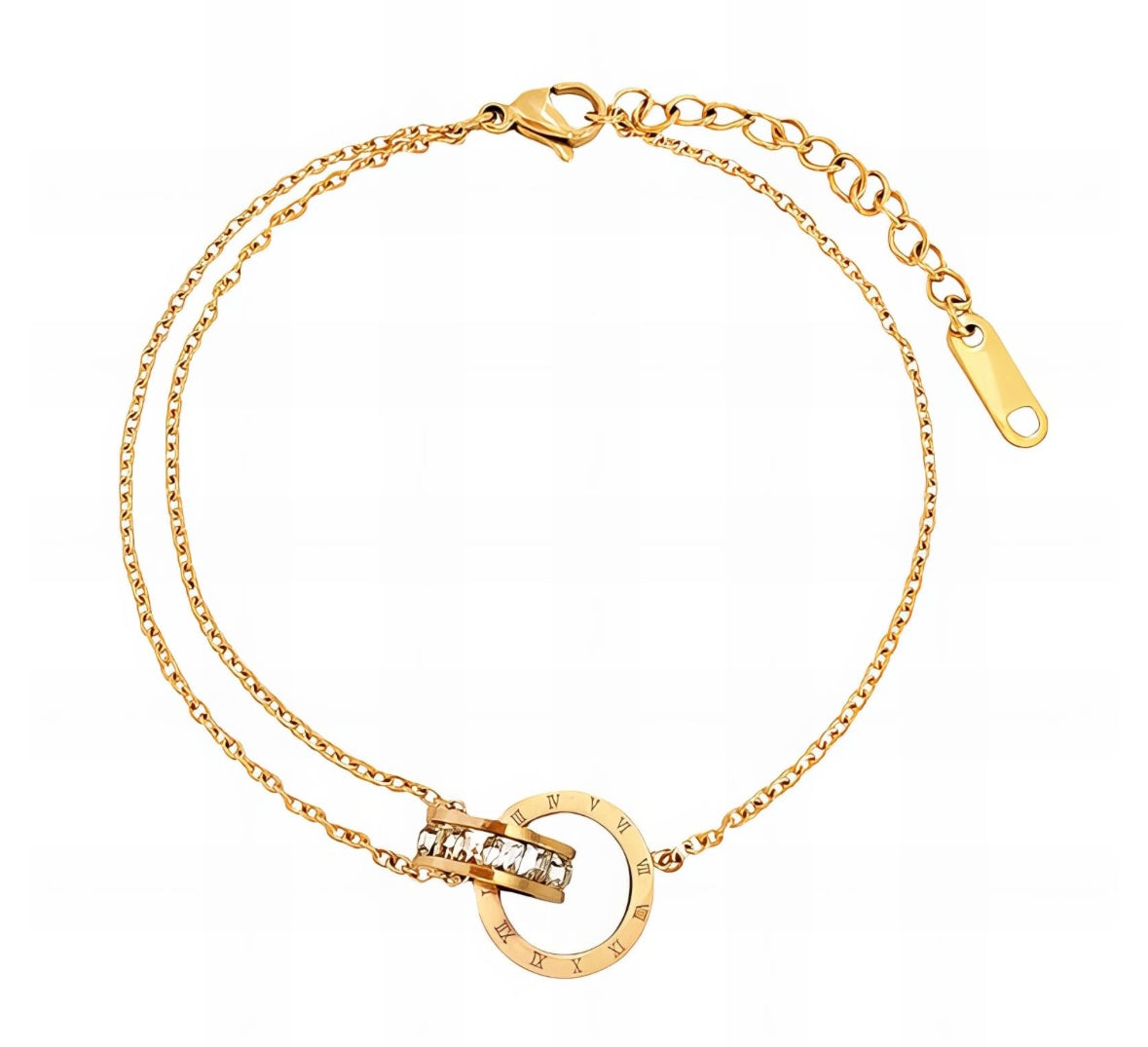 18K Gold Plated Stainless Steel Anklet