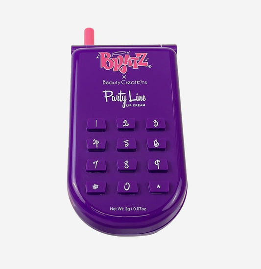 BRATZ X BEAUTY CREATIONS "PARTY LINE" LIP AND CHEEK CREAM CELL PHONE