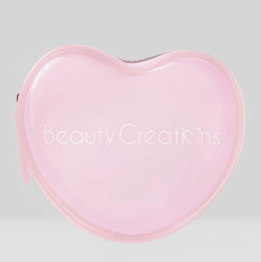 BEAUTY CREATIONS- PINK HEART MAKE-UP BAG