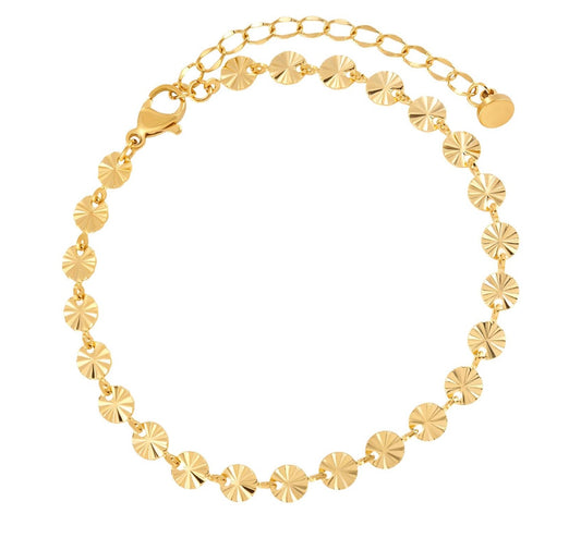 18K Gold Plated Steel Bracelet