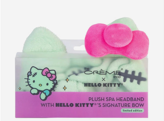 THE CREME SHOP- X HELLO KITTY-HALLOWEEN- PLUSH SPA HEADBAND